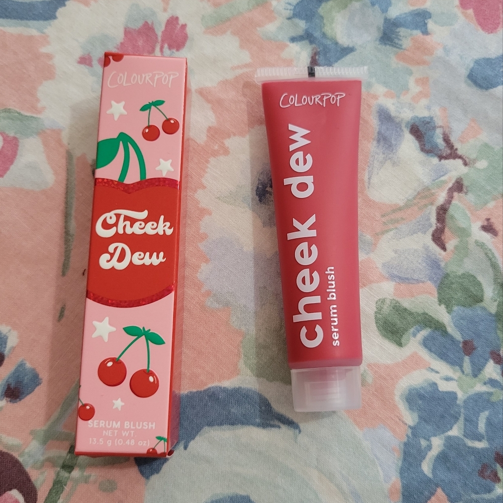 Colourpop Cheek Dew in cherish you brand new